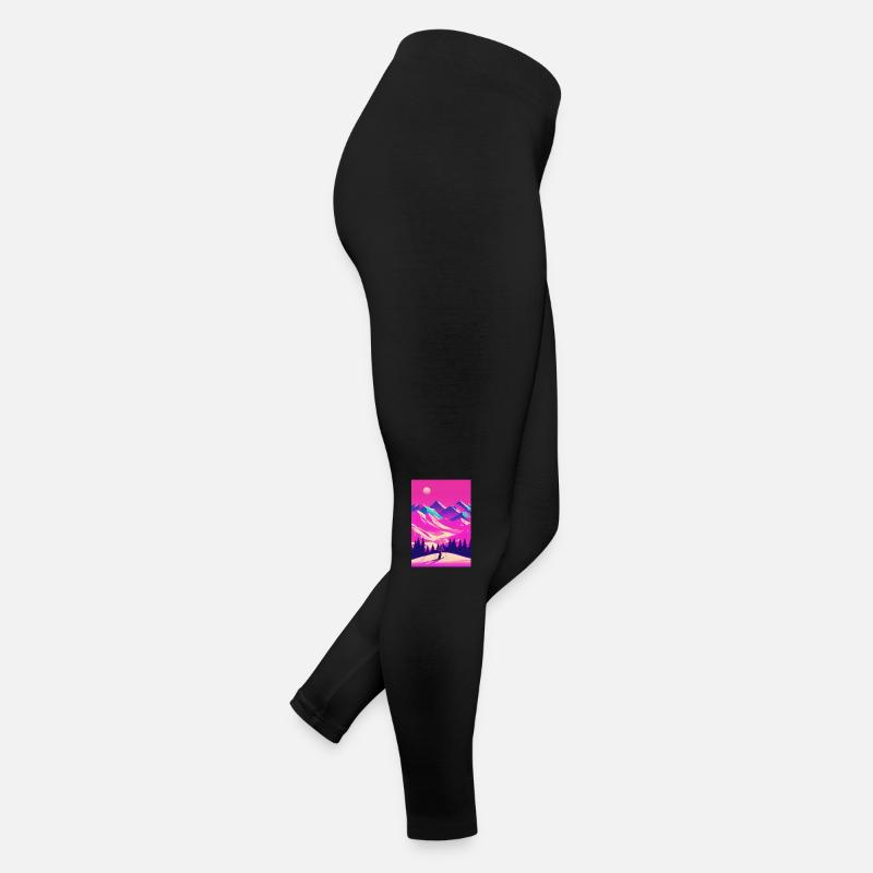 Skiing Women’s Jersey Leggings