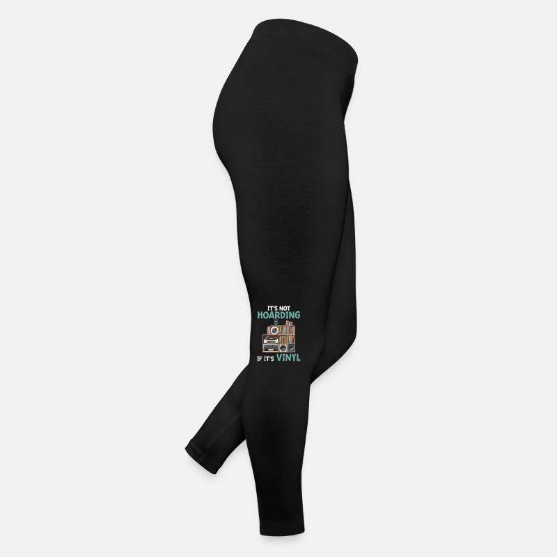 It's Not Hoarding If It's Vinyl Collectible Women’s Jersey Leggings