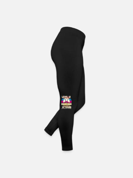 Original 2012 12 Years Level 12 Unlock - Women’s Jersey Leggings - black - Right