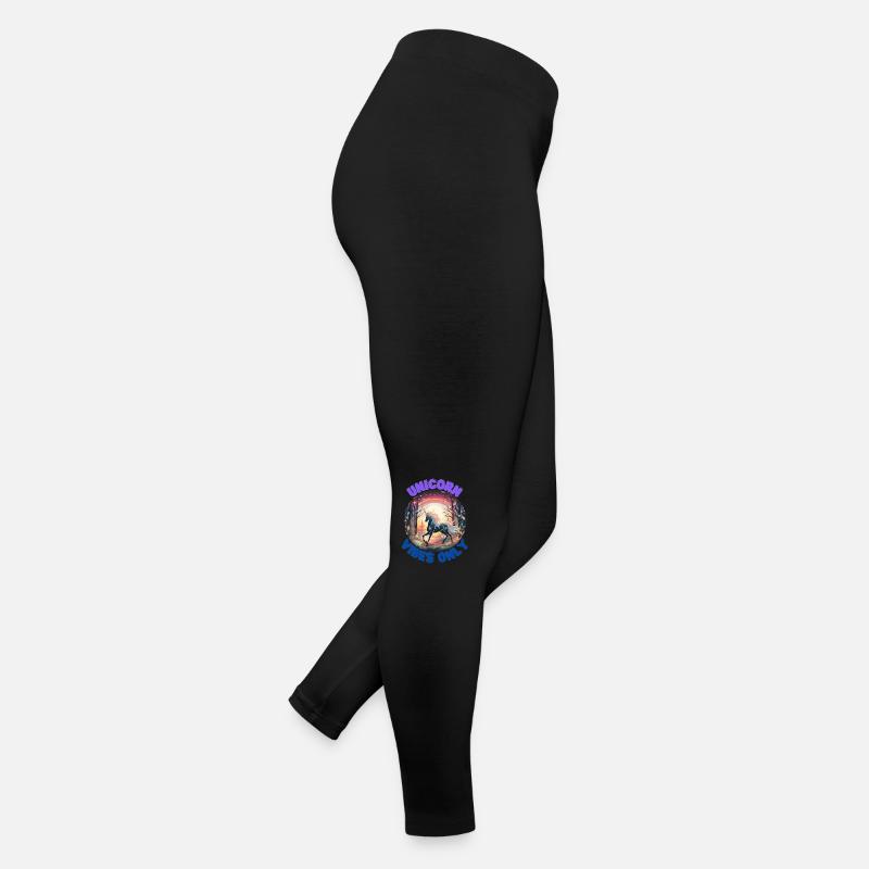 Unicorn6 - Women’s Jersey Leggings - black