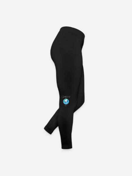 Natattion départ - Legging en jersey Femme - noir - Droite
