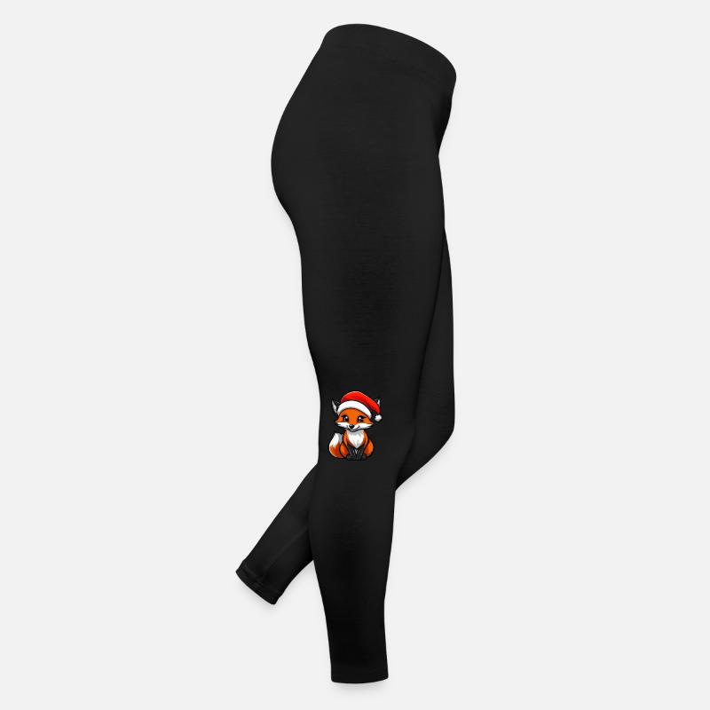Fuchs Weihnachten Frauen Jersey Leggings