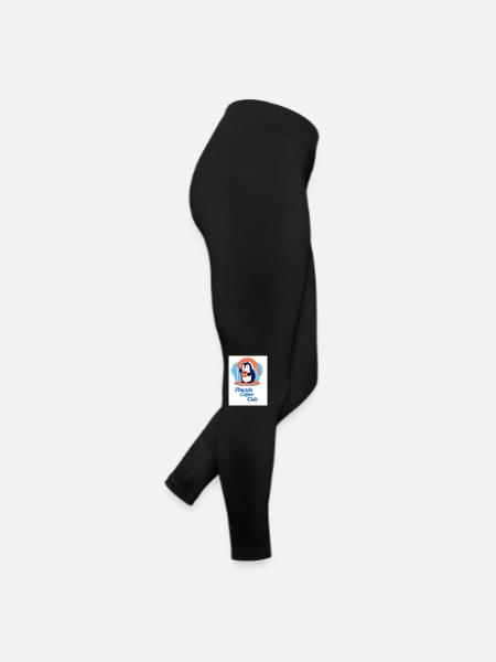 Penguin Coffee Club - Women’s Jersey Leggings - black - Right