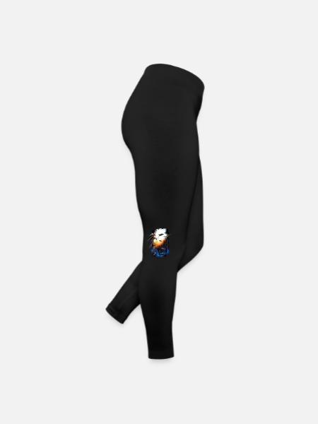 Hai Surreal World Psychodelik Trip - Women’s Jersey Leggings - black - Right