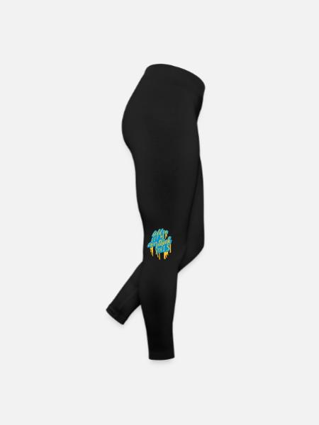 Let me overthink this - Women’s Jersey Leggings - black - Right