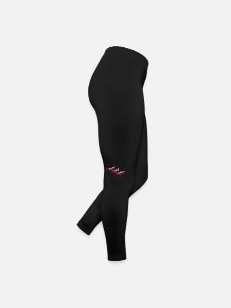 mental health matters quote - Women’s Jersey Leggings - black - Right