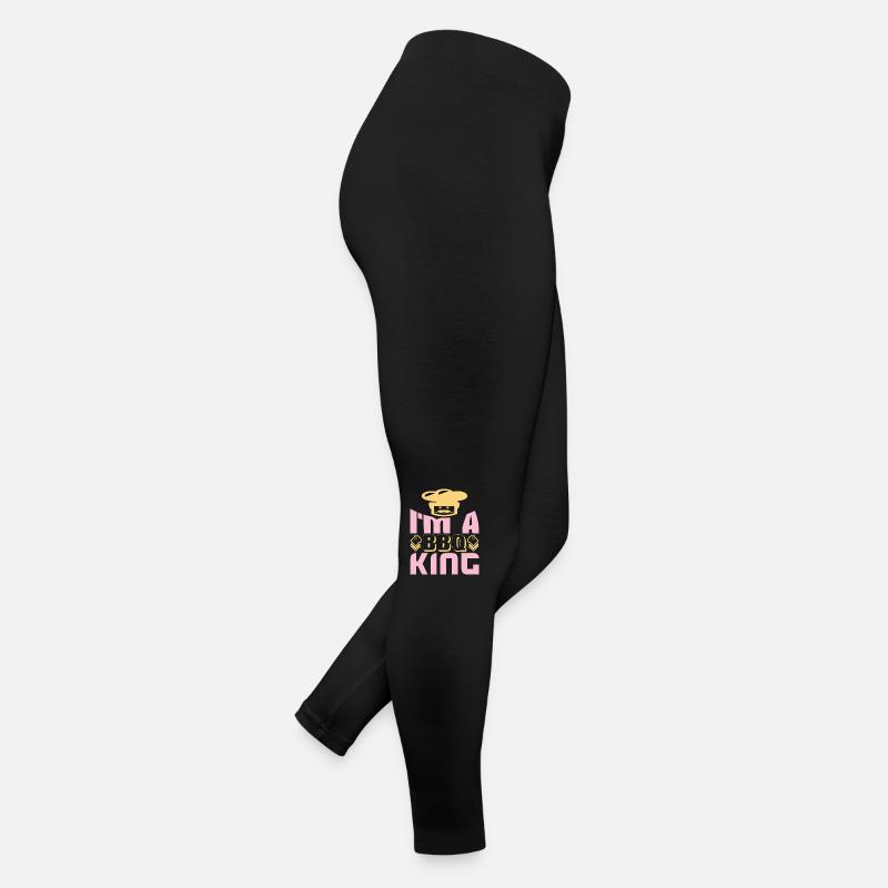 ICH BIN EIN BBQ-KÖNIG Frauen Jersey Leggings