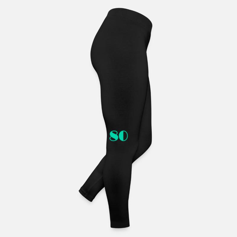 80. 80 ANS. 80e ANNIVERSAIRE. ANNIVERSAIRE 80 ANS Legging en jersey Femme