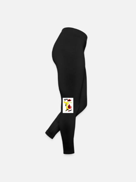OMANKLEÏA 6 - Legging en jersey Femme - noir - Droite