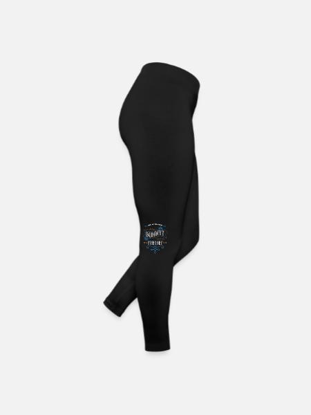 hack out hacking coding hacking computer - Frauen Jersey Leggings - Schwarz - Rechts