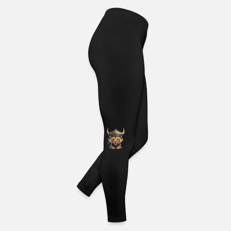 Lion Lover - Women’s Jersey Leggings - black