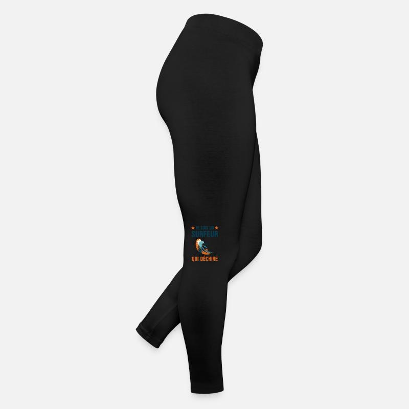 Je suis un surfeur qui déchire 1 Legging en jersey Femme