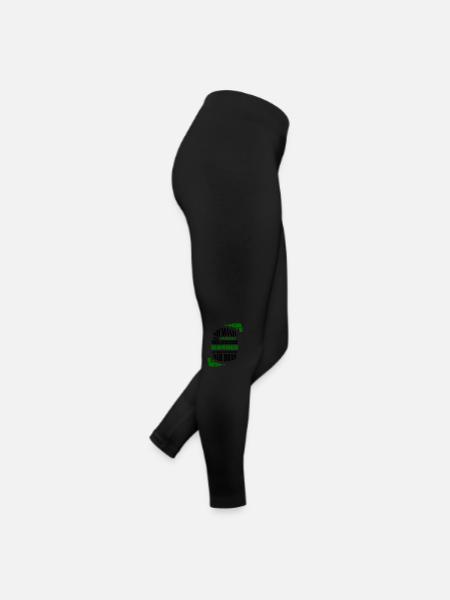 Nobody is perfect but as a craftsman - Women’s Jersey Leggings - black - Right