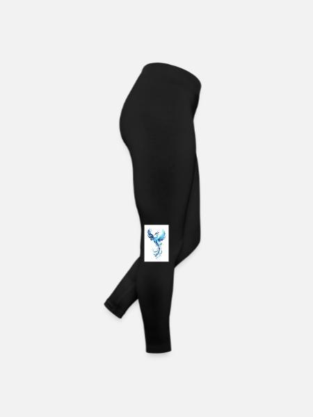 Phénix du renouveau - Legging en jersey Femme - noir - Droite