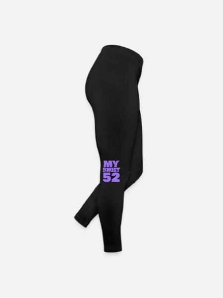 Age 52 - Women’s Jersey Leggings - black - Right