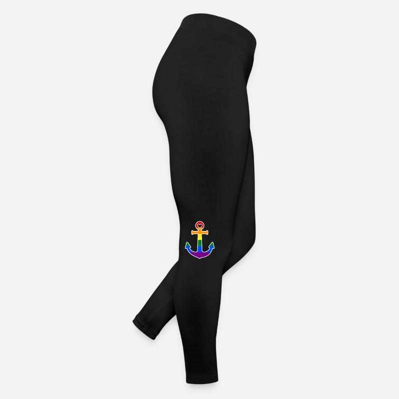 Ancre arc-en-ciel Legging en jersey Femme
