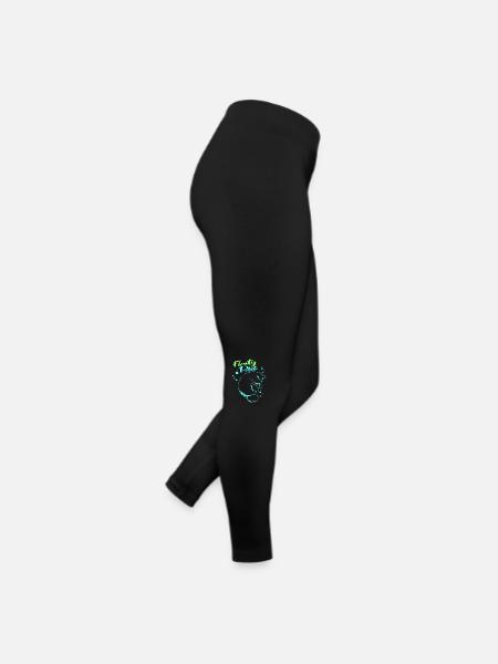 Laque de dugong sanglier Sirenia Manatee - Legging en jersey Femme - noir - Droite