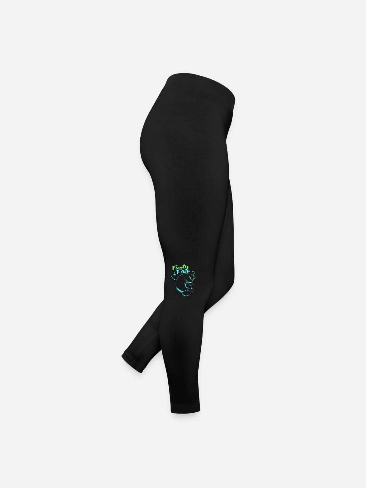Manatee - Women’s Jersey Leggings - black - Right