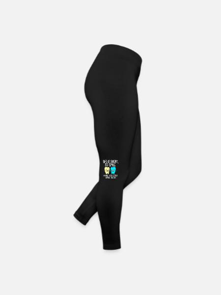 Dentist Gift Dentist Dentist Dentist - Women’s Jersey Leggings - black - Right