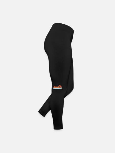 L’orignal - Legging en jersey Femme - noir - Droite