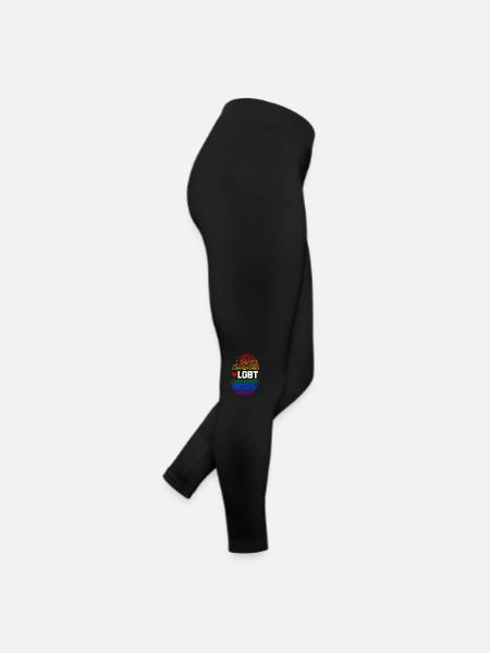 LGBT - Legging en jersey Femme - noir - Droite