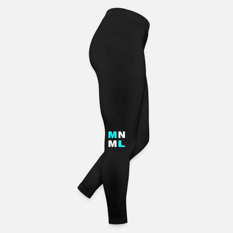 Minimal MNML Frauen Jersey Leggings