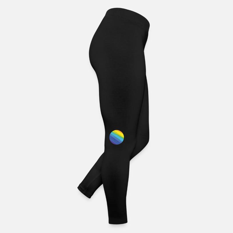 Rainbow circle Women’s Jersey Leggings