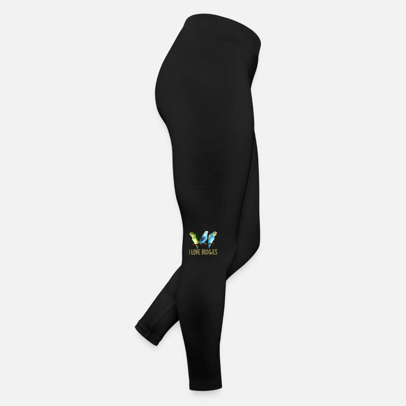 Budgie, Budgie Vintage, Budgie - Women’s Jersey Leggings - black