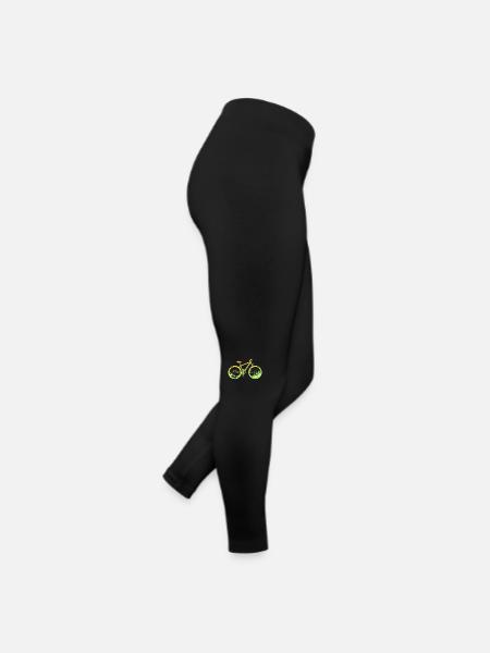 Mountain bike - Women’s Jersey Leggings - black - Right