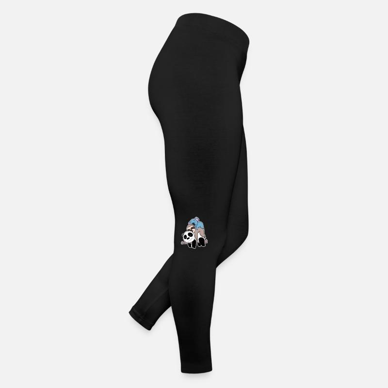 Panda Faultier et Koala Legging en jersey Femme