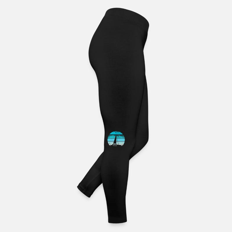 Voile rétro Legging en jersey Femme