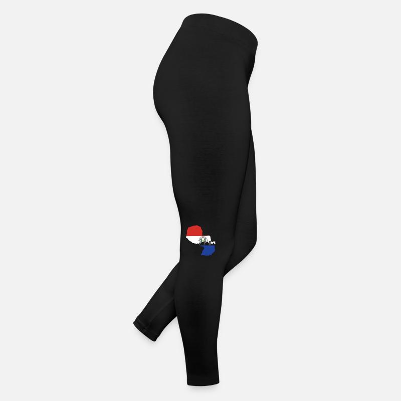 Paraguay Flagge Frauen Jersey Leggings