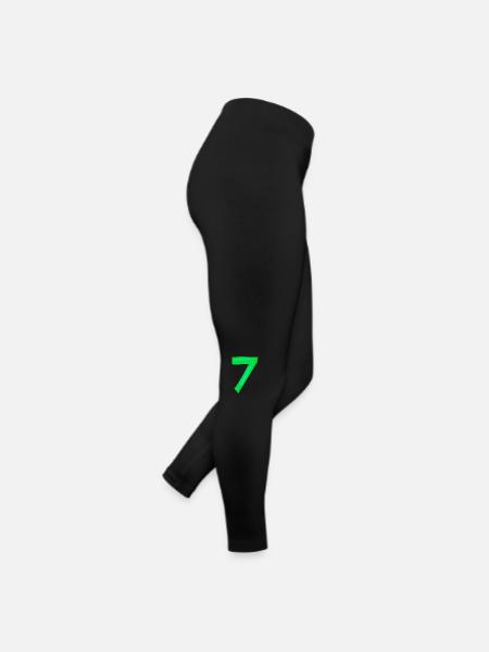 7 - Women’s Jersey Leggings - black - Right