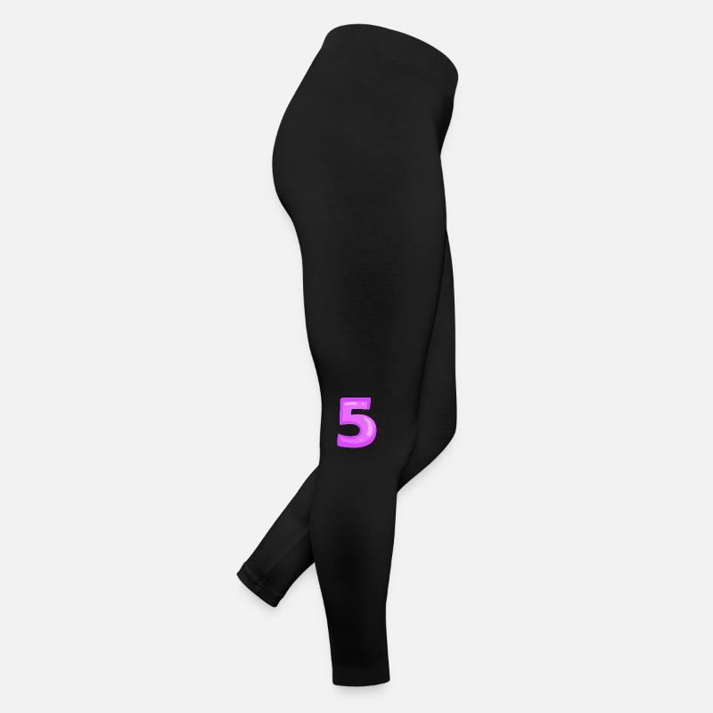 5 violet Legging en jersey Femme