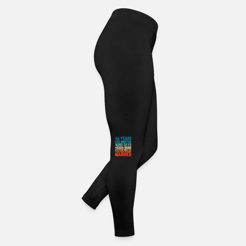 46 ans marié Mariage Mariage Dire Cadeau Legging en jersey Femme