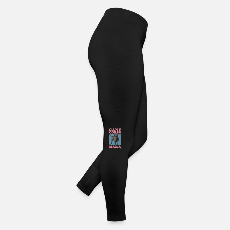Cane Corso Mama Italiano Chien Maîtresse Cadeau Legging en jersey Femme