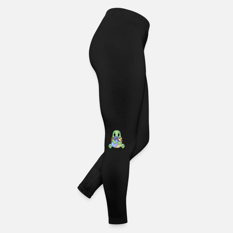 Baby Schildkröte Frauen Jersey Leggings