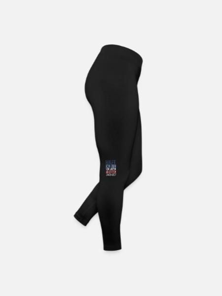 Help I'm surrounded by idiots - Women’s Jersey Leggings - black - Right