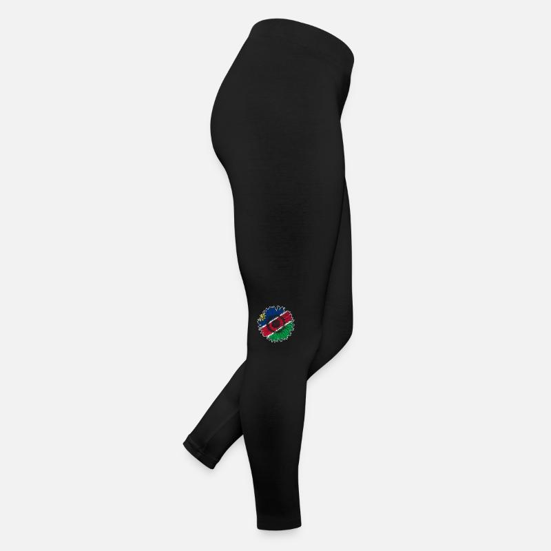 Namibia Flag Sunflower Women’s Jersey Leggings