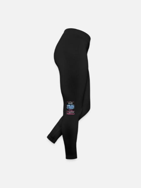 Femme grecque Superstitieuse Stitious - Legging en jersey Femme - noir - Droite