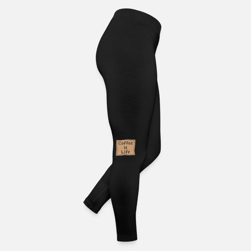 Coffee is Life Frauen Jersey Leggings