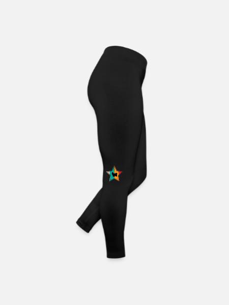 Shih Tzu amoureux des chiens Retro vintage Idée cadeau - Legging en jersey Femme - noir - Droite