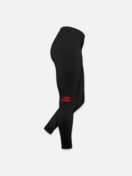 Mère Veilleuse Maman Fête Des Mères Anniversaire - Legging en jersey Femme - noir - Droite