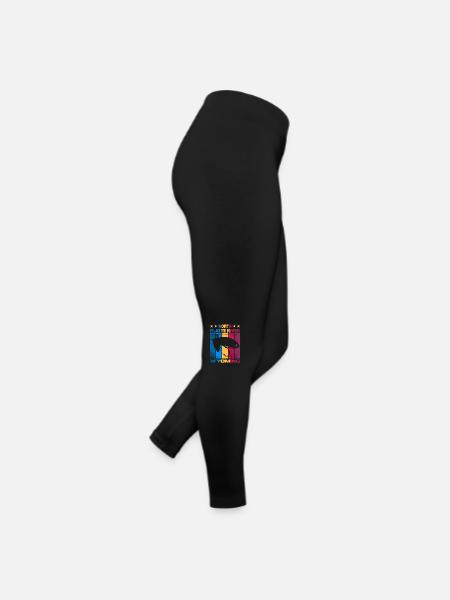 North Platte River Wyoming Pêche à la mouche - Legging en jersey Femme - noir - Droite