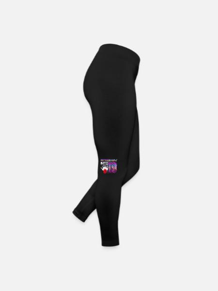 Striking Into 19 Bowling Bowler 19. Geburtstag - Frauen Jersey Leggings - Schwarz - Rechts