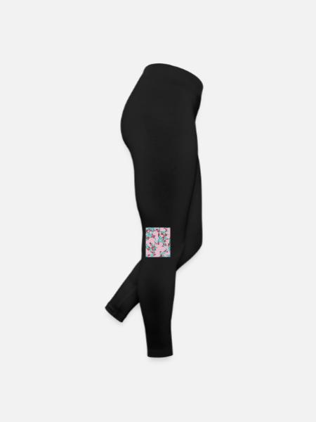Sac de sucre premier jour d’école - Legging en jersey Femme - noir - Droite