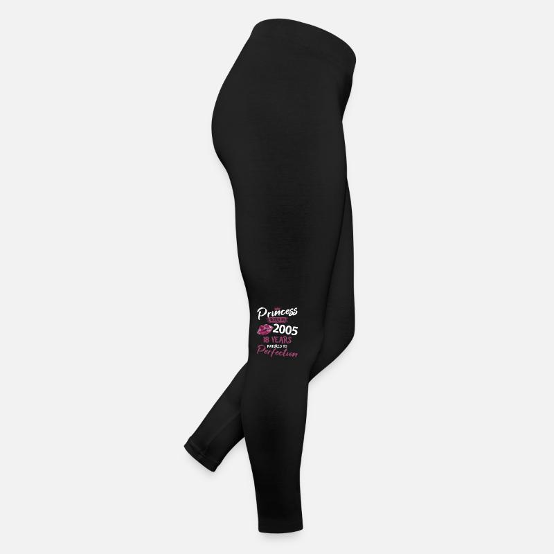 18ème anniversaire 18 ans de perfection Princesse 2005 Legging en jersey Femme