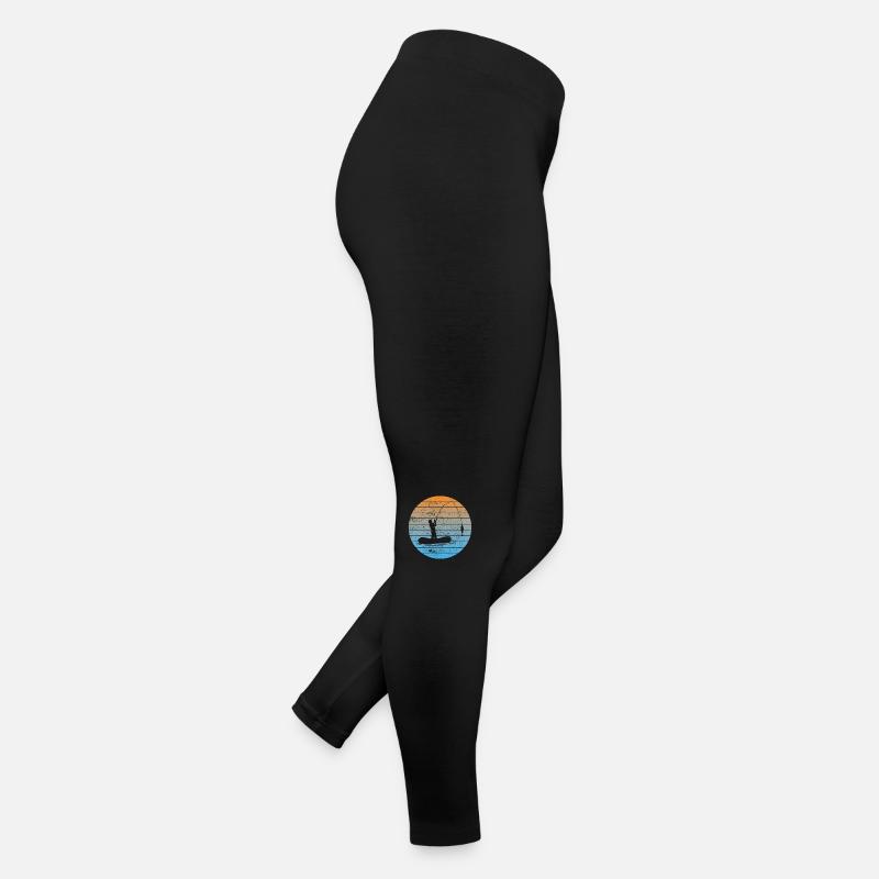 Pêche Pêche Hameçons Pêcheur Pêcheur Legging en jersey Femme