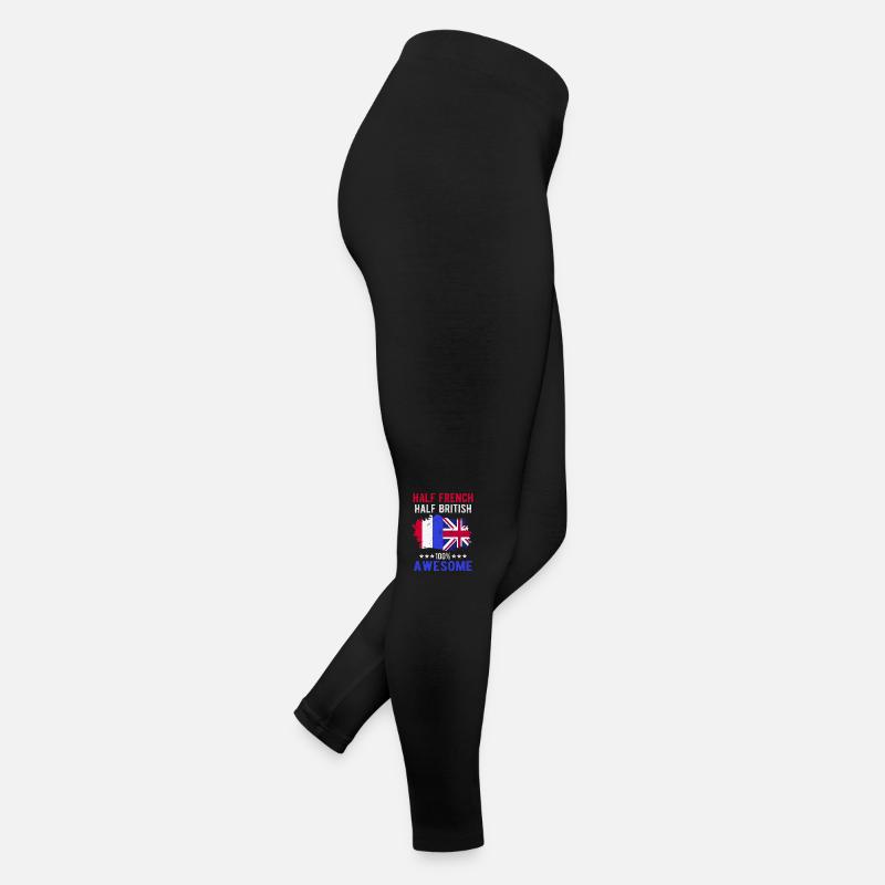 Moitié Français moitié britannique Legging en jersey Femme