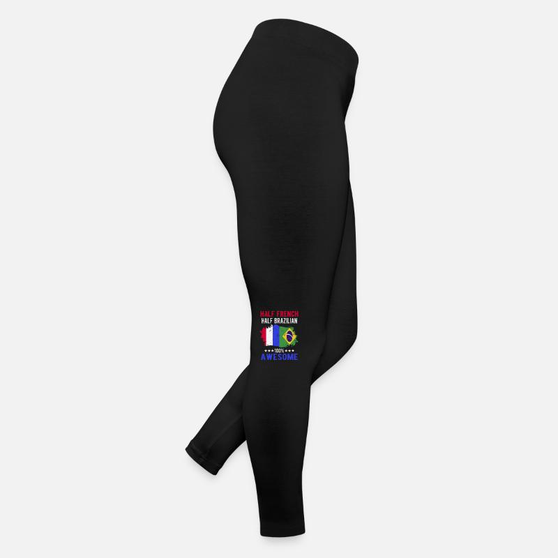 Moitié Français moitié brésilien Legging en jersey Femme